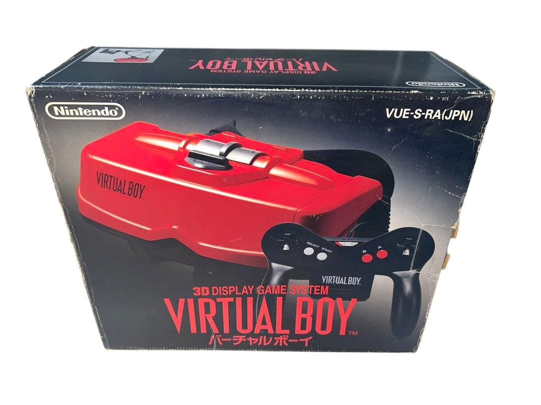 ニンテンドー　バーチャルボーイ　箱説あり　動作品