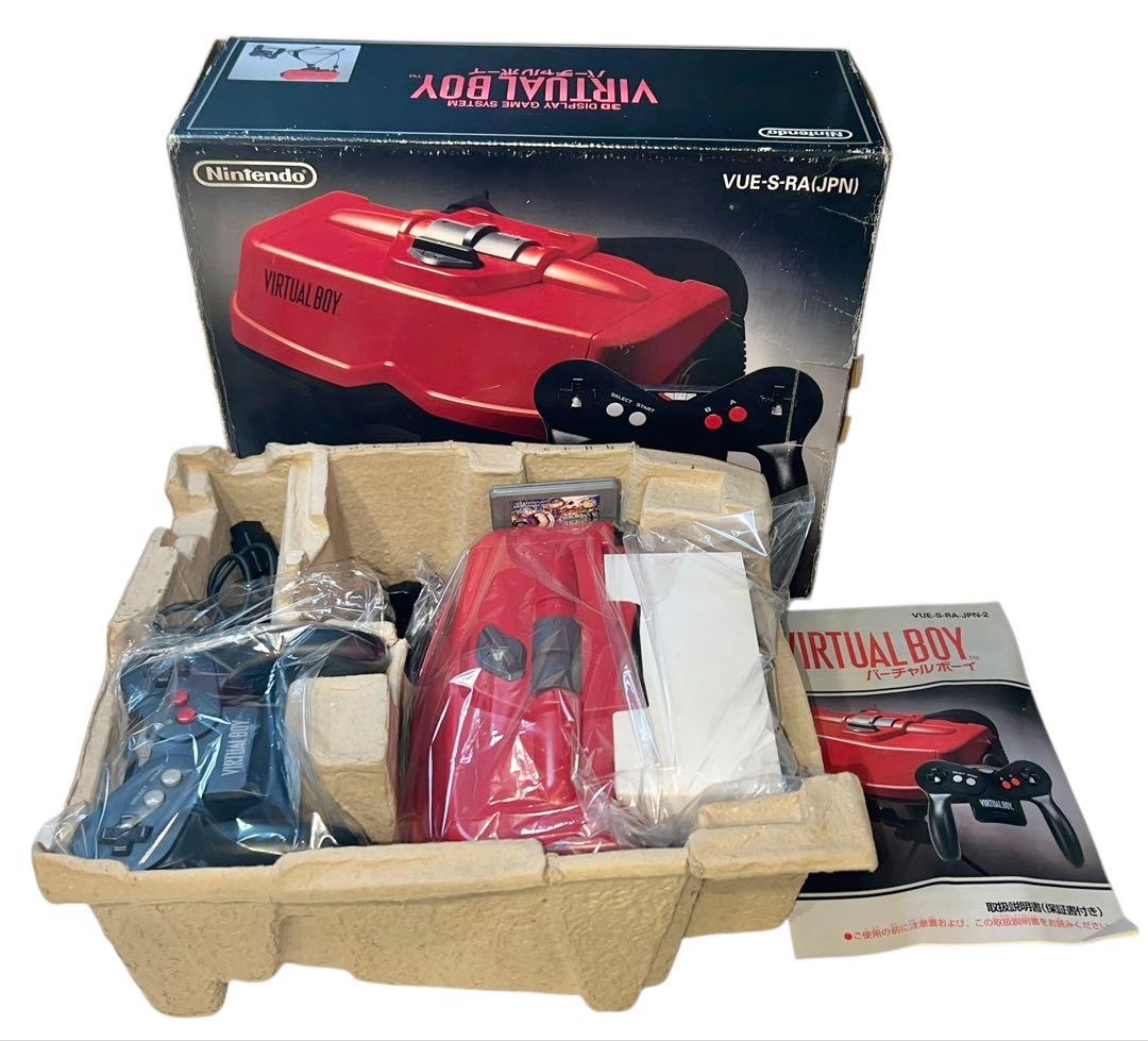 ニンテンドー　バーチャルボーイ　箱説あり　動作品