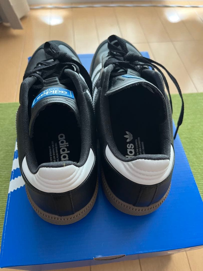 アディダス ゴルフシューズ 25.5cm サンバ ゴルフ フルグレインレザー