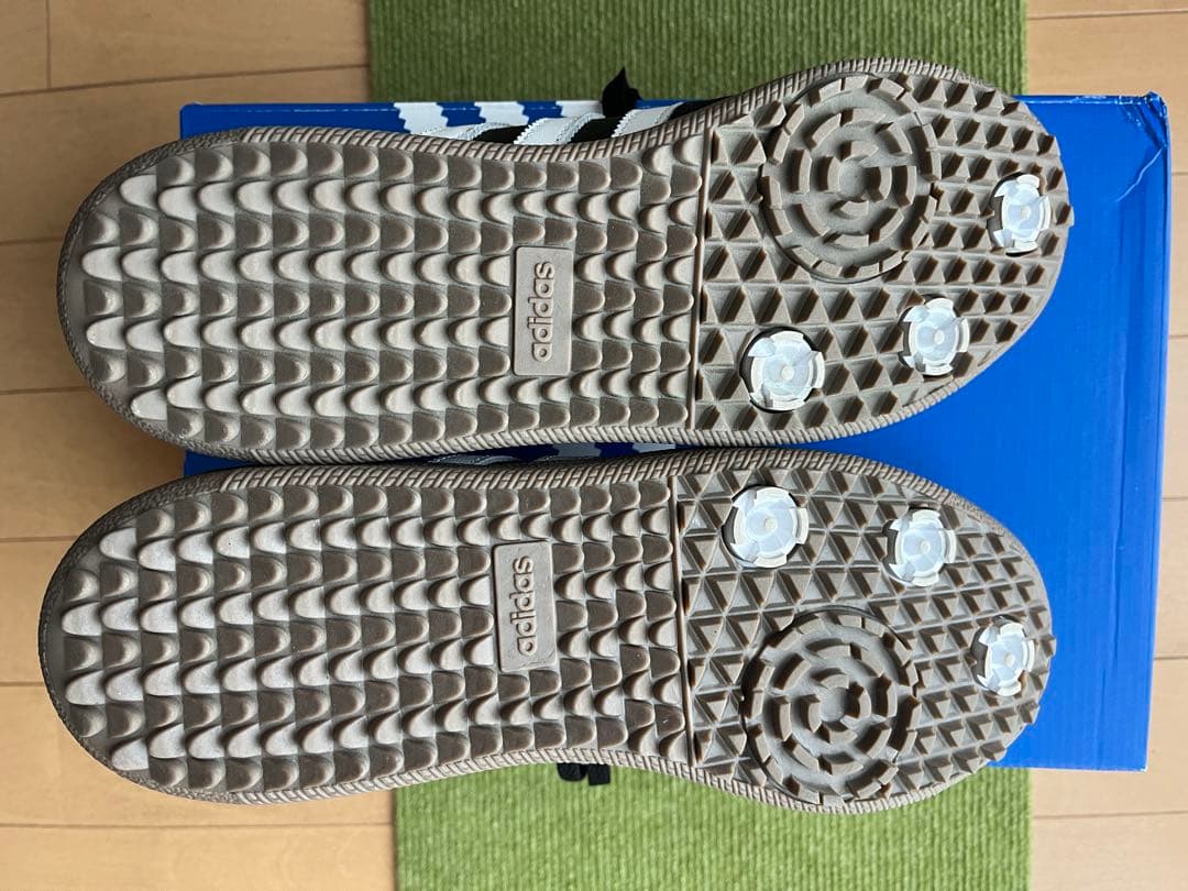 アディダス ゴルフシューズ 25.5cm サンバ ゴルフ フルグレインレザー
