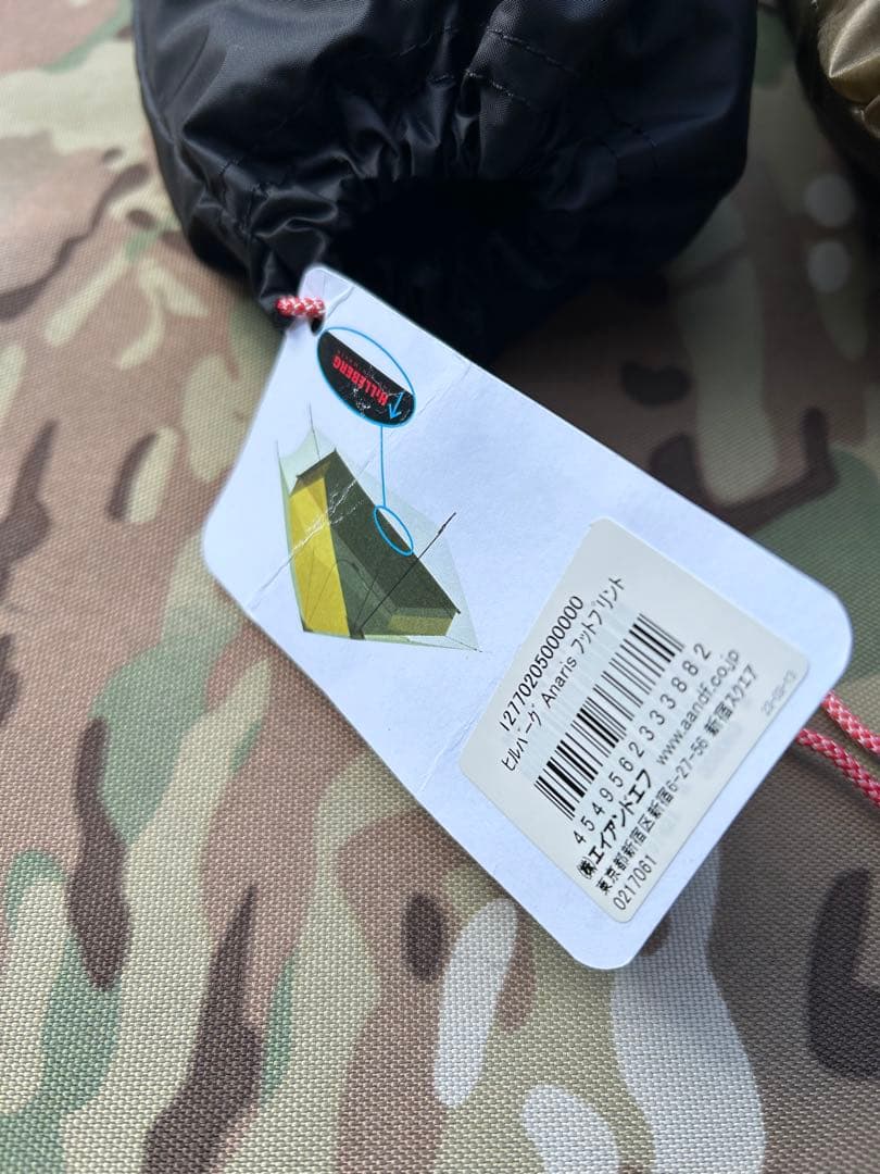 ヒルバーグアナリス、フットプリント付