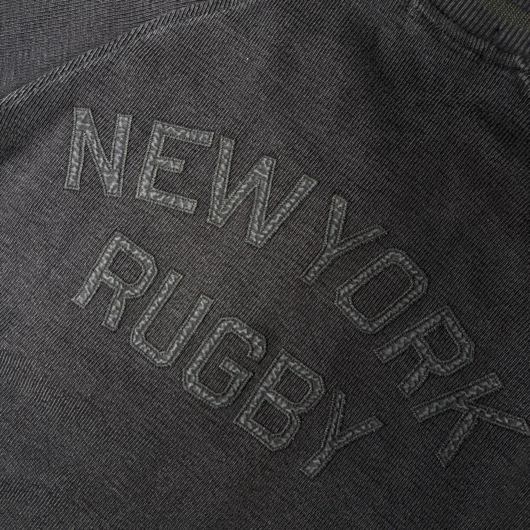 ラルフローレン　MA-1　ボンバージャケット　スカル　RUGBY　刺繍　ベル型