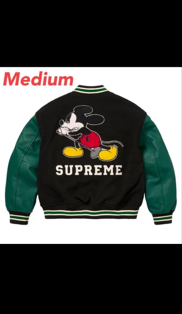 シュプリーム ナンバーナイン ミッキー スタジャン Мサイズ