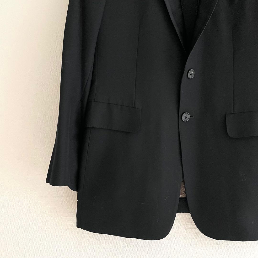 Paul Smith ジャケット メンズ　ウール シルク 黒 Lサイズ