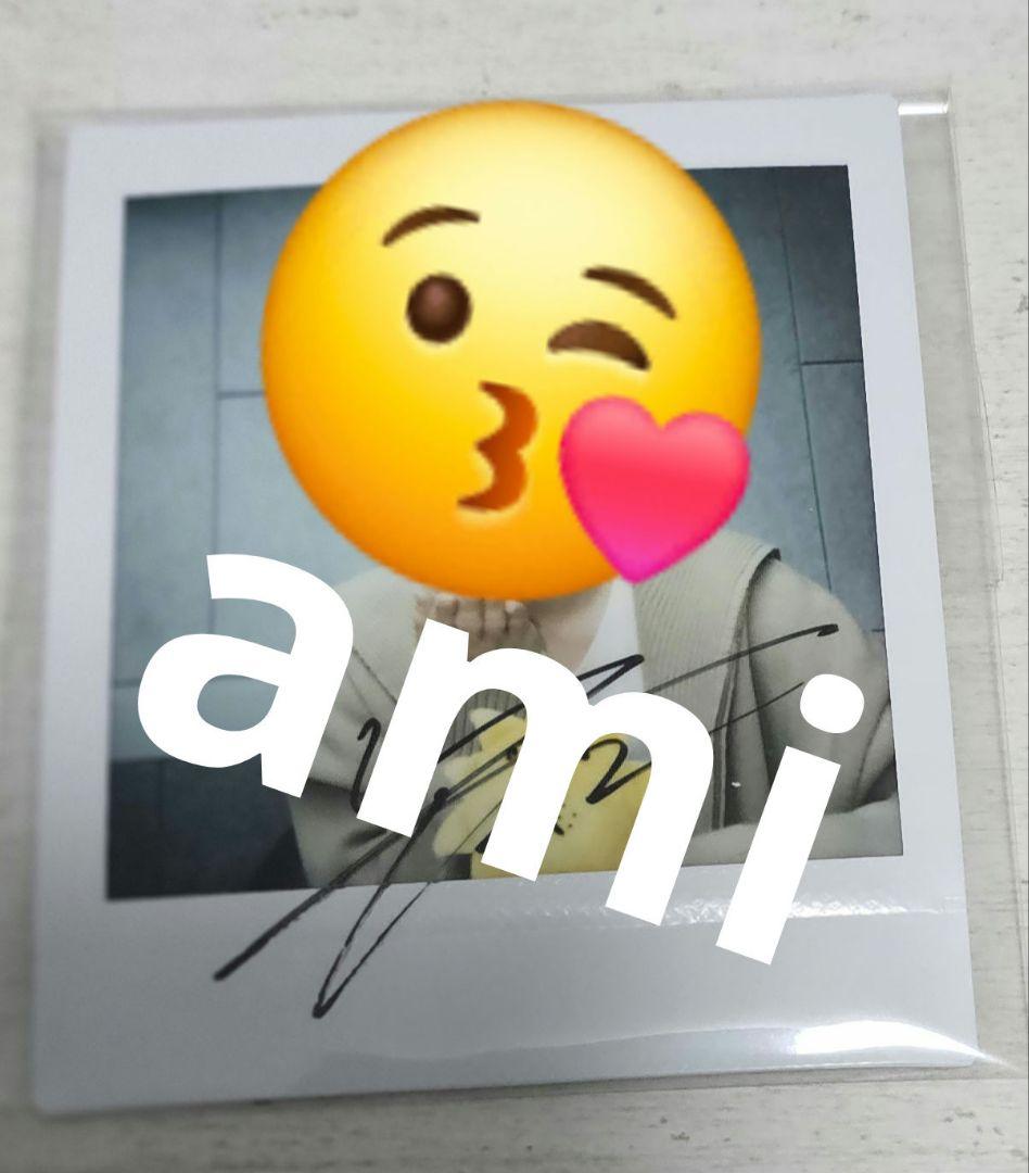 Ateez ユノ 直筆 サイン ポラロイド 当選者限定 ポラ ユノ