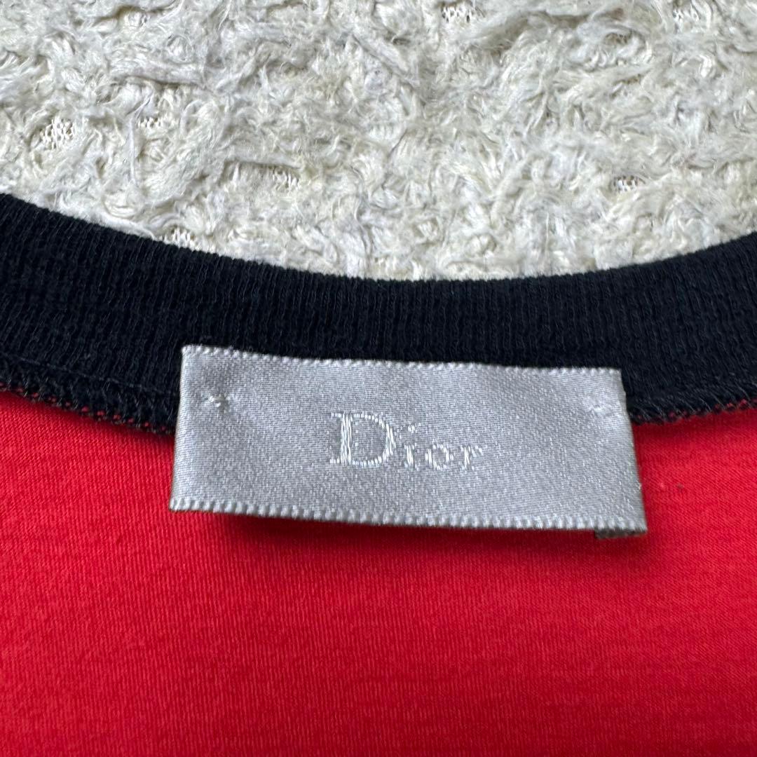 Dior homme 05SS エディ トリム タンクトップ XS レッド