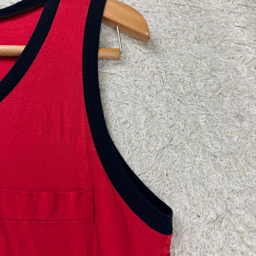 Dior homme 05SS エディ トリム タンクトップ XS レッド