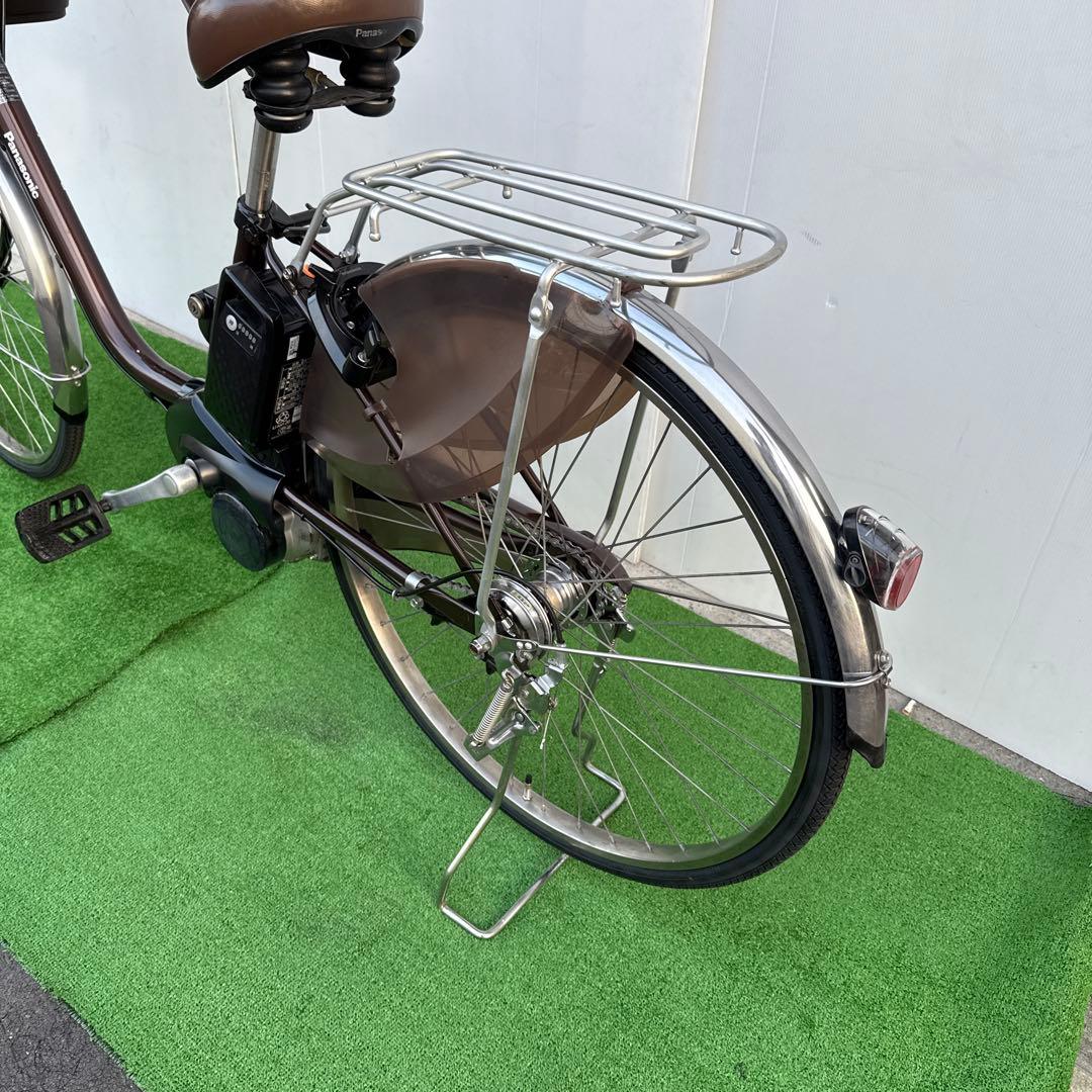 タソンパナソニック電動アシスト自転車26インチ16Ah ブラウン