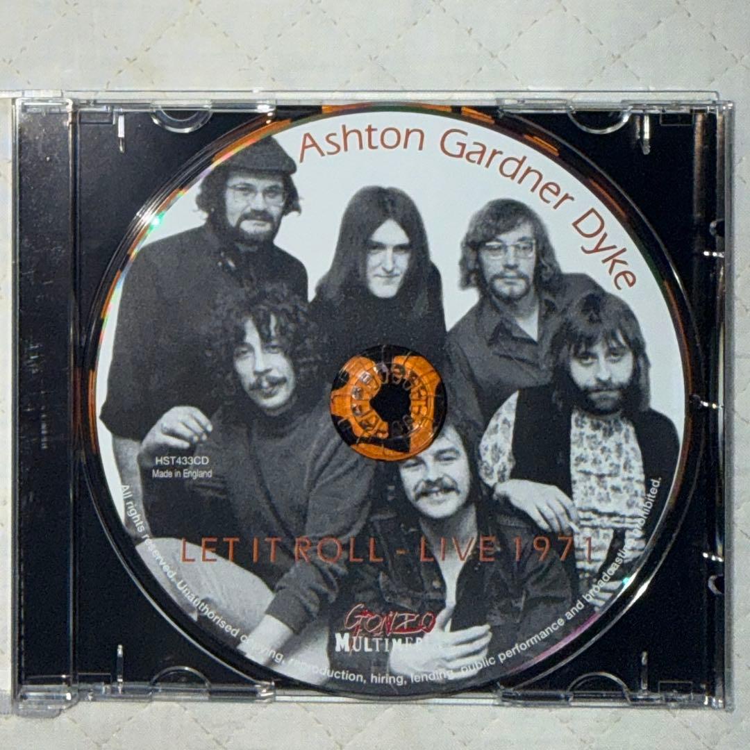 洋楽 Ashton Gardner Dyke / LET IT ROLL - LIVE