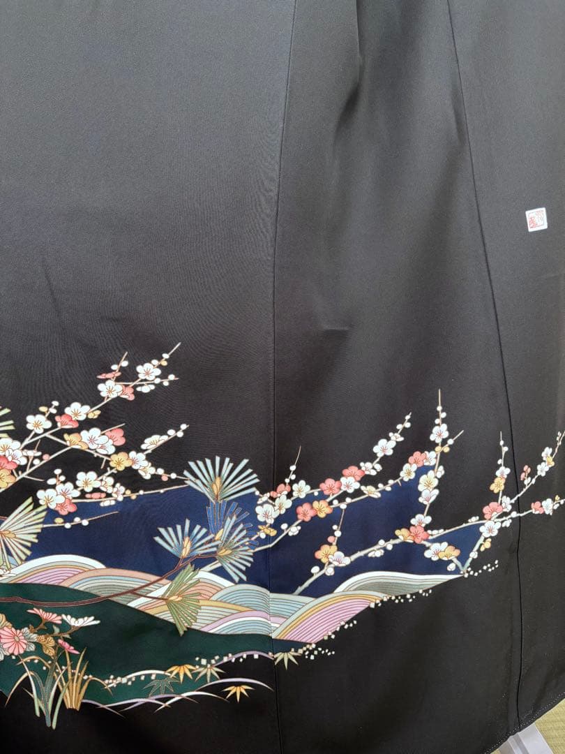 留袖　黒留袖　豪華黒留袖　着物
