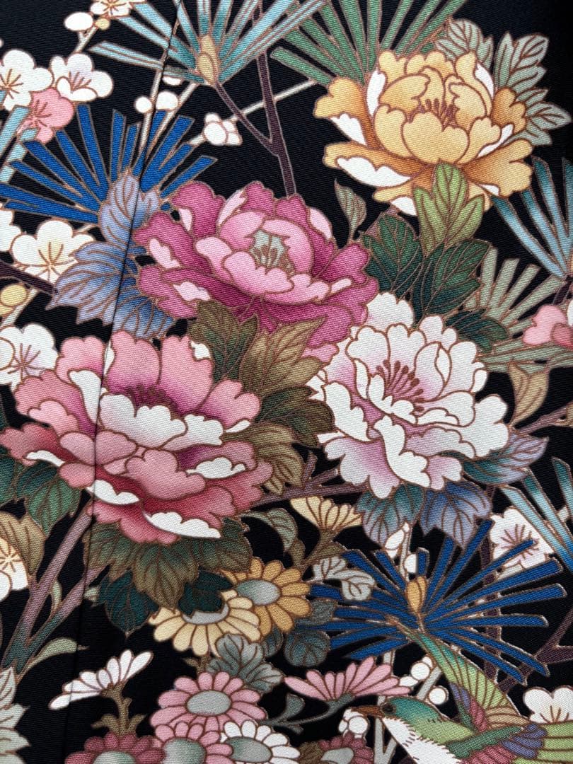 留袖　黒留袖　豪華黒留袖　着物