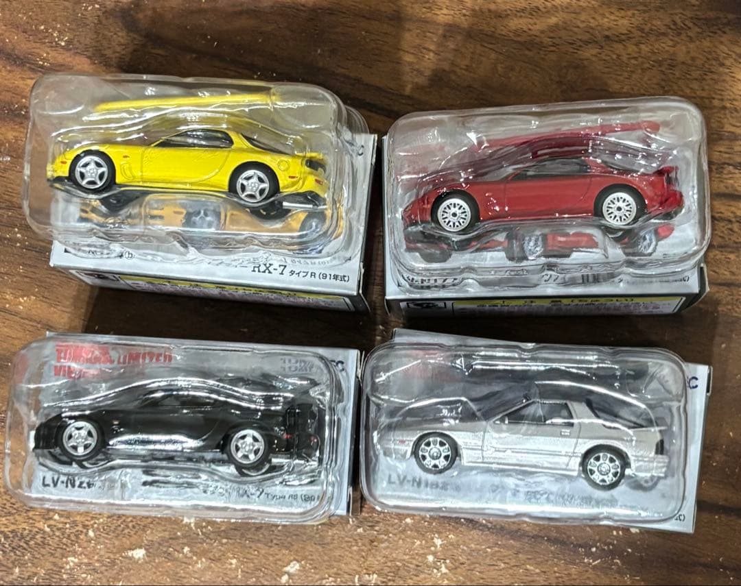 RX-7 トミカ リミテッド ヴィンテージ ネオ4台セット