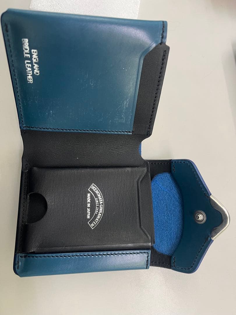 池之端銀革店　コンパクト財布