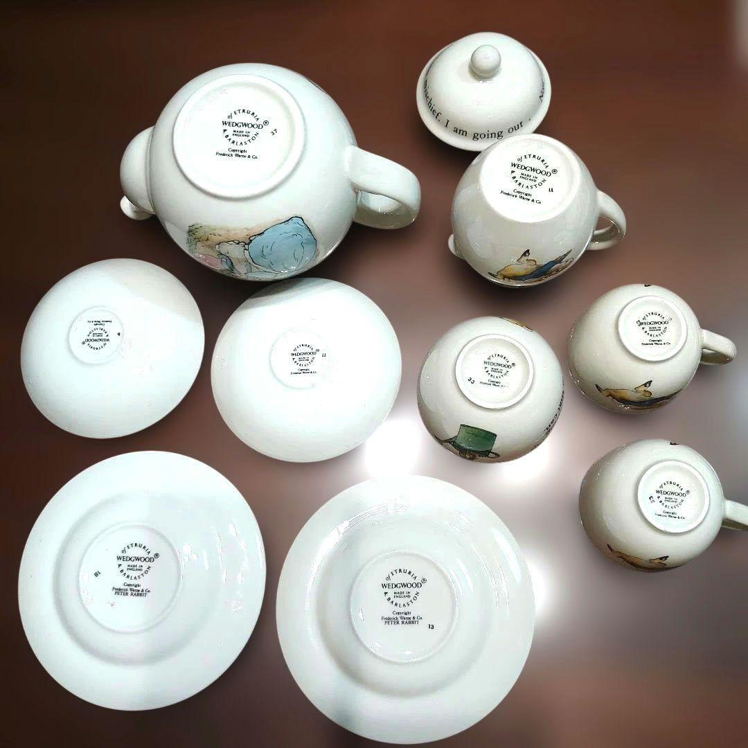 未使用　ピーターラビットチャイルドティーセット  英国製