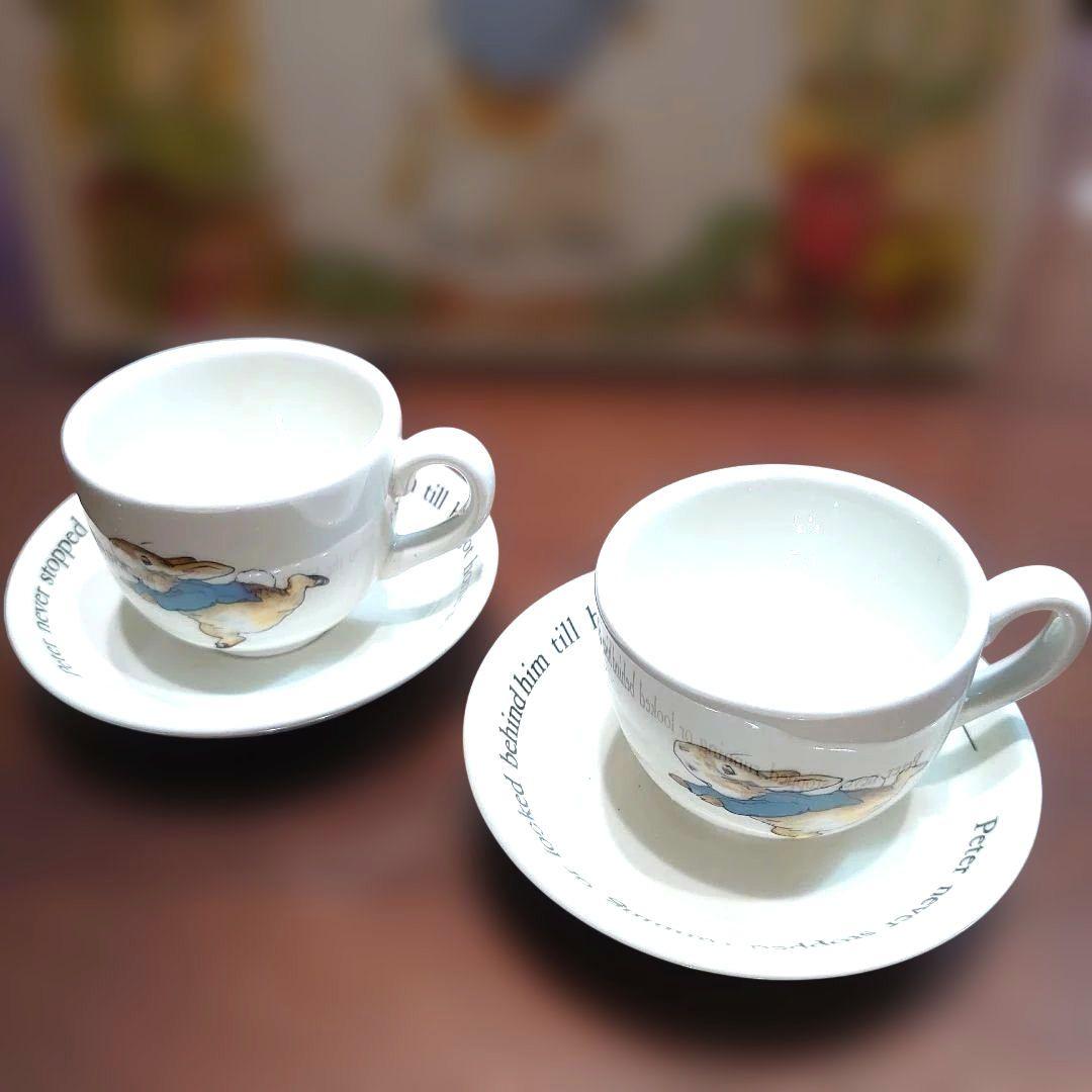 未使用　ピーターラビットチャイルドティーセット  英国製