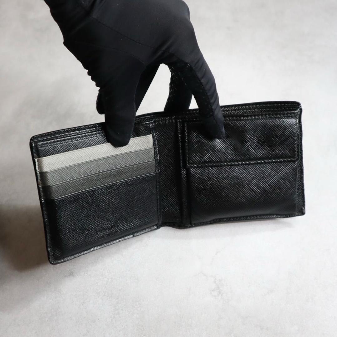 PRADA プラダ / サフィアーノマルチカラーウォレット 二つ折り財布