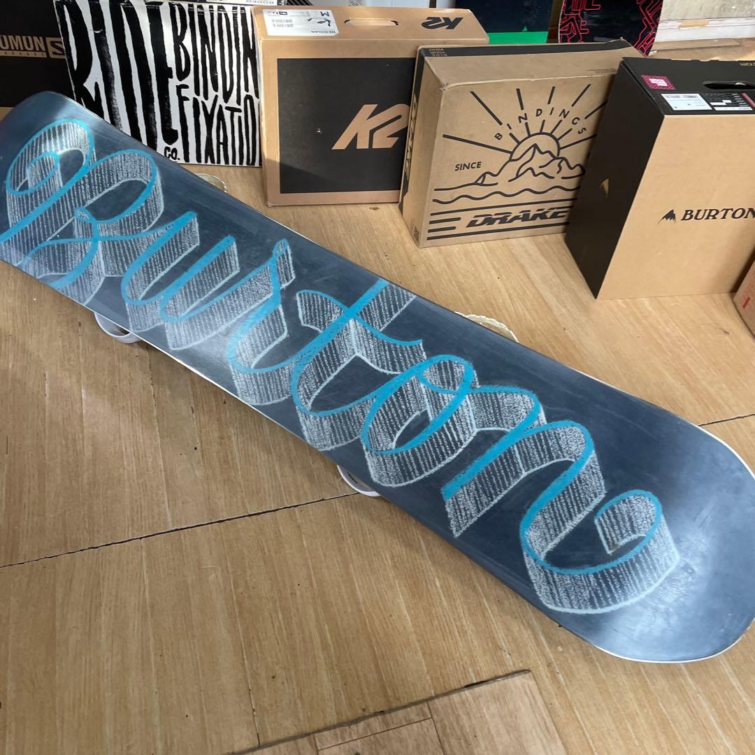 BURTON×RIDE　DEJAVU　バートン　バイン付　スノーボードセット