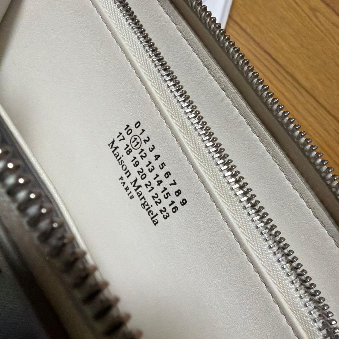 ひーろ様　Maison Margiela ホワイト長財布
