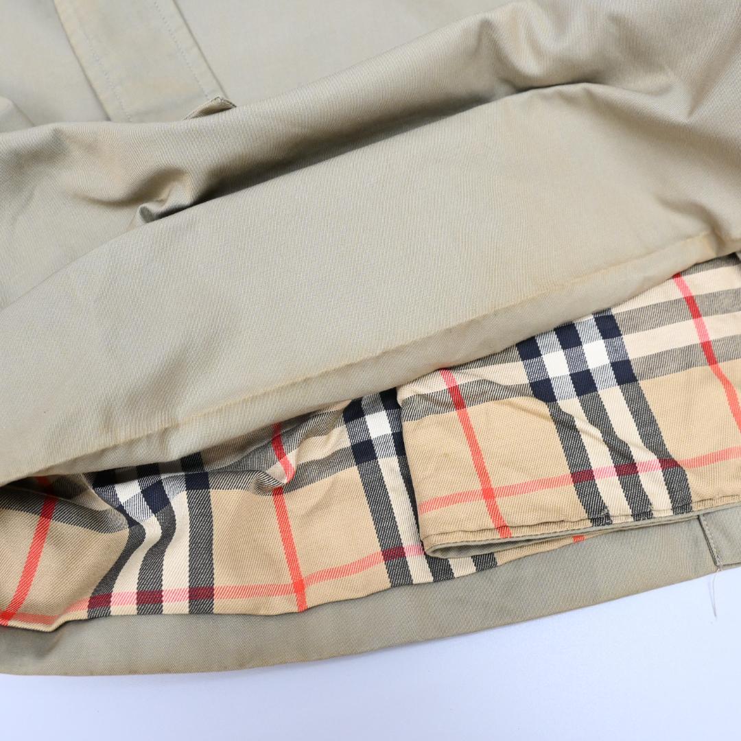 47135★バーバリーズ トレンチコート ノバチェック ノヴァチェック