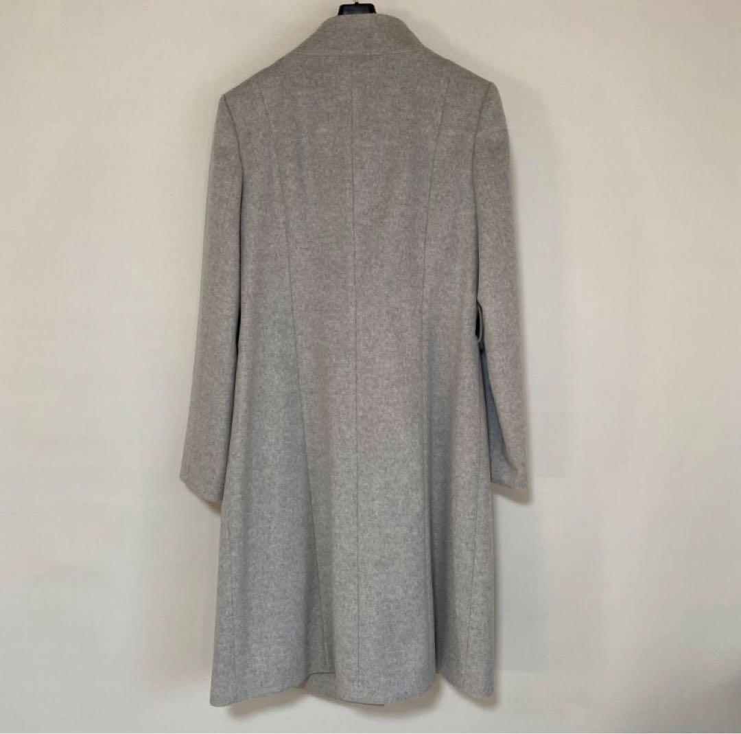 UNTITLED アンタイトル ウール 1 ロングコート ライトグレー系 DMW