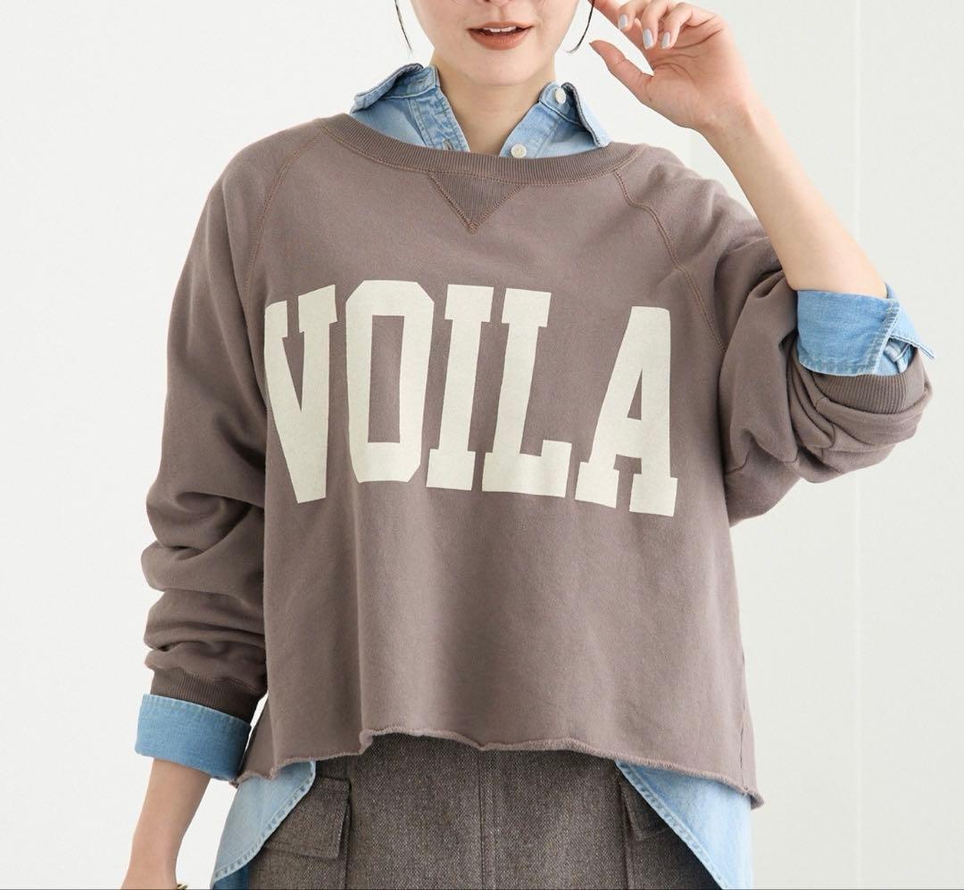 リヴドロワ　Yossshiiii企画　ワイドロゴカットオフスエット