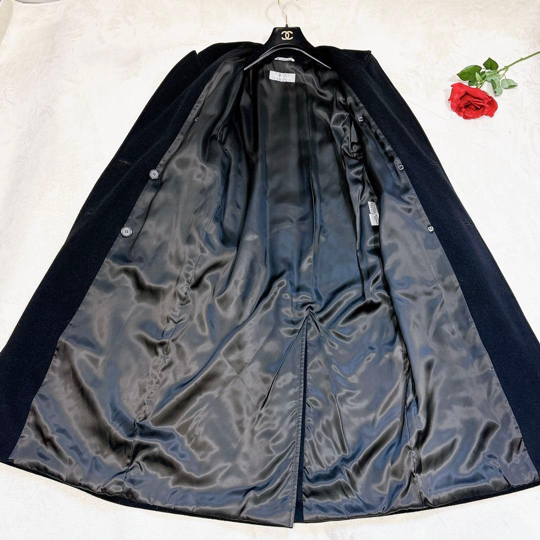 新品同様✨　マックスマーラ　銀タグ　最高級　ダブル　チェスターコート　ウール