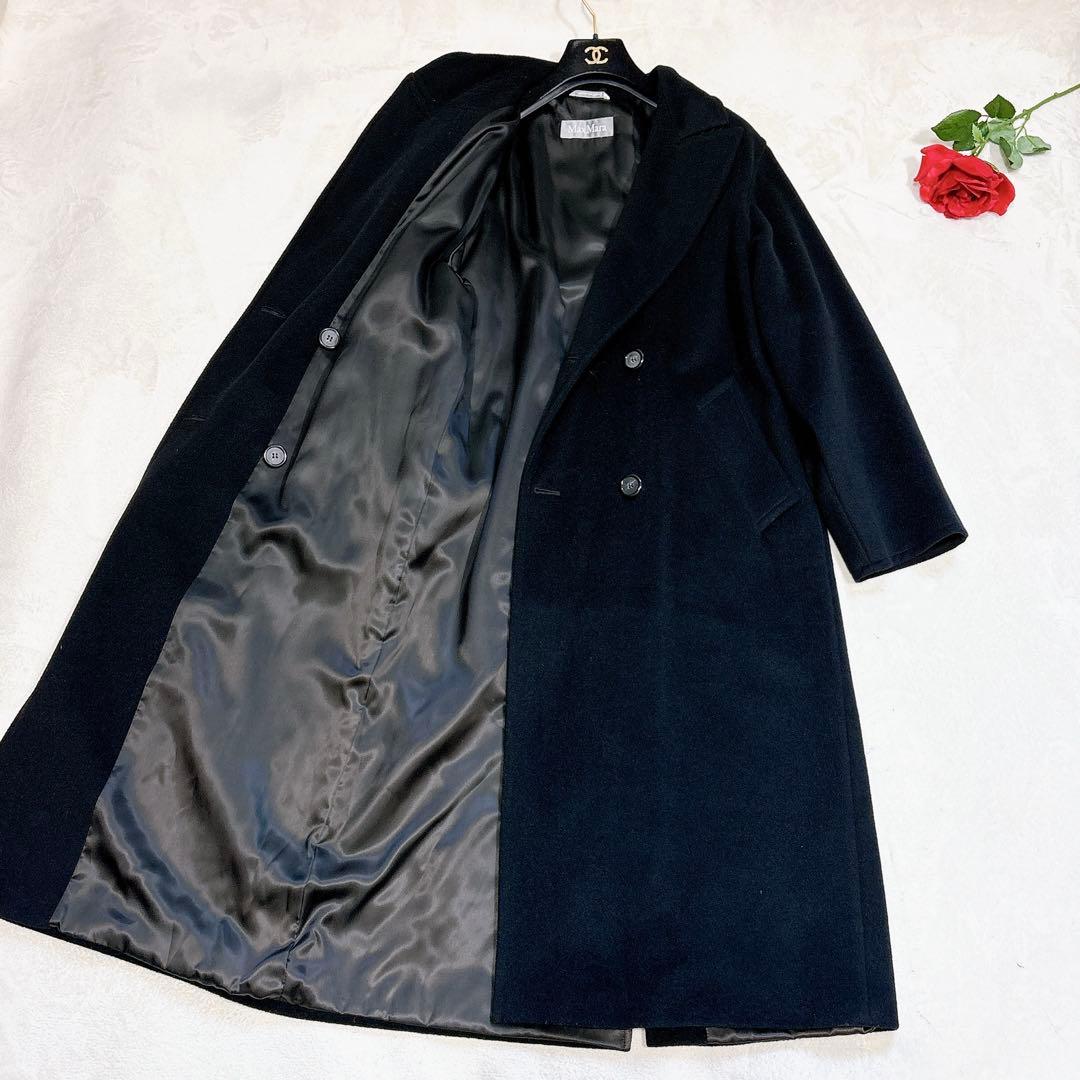 新品同様✨　マックスマーラ　銀タグ　最高級　ダブル　チェスターコート　ウール