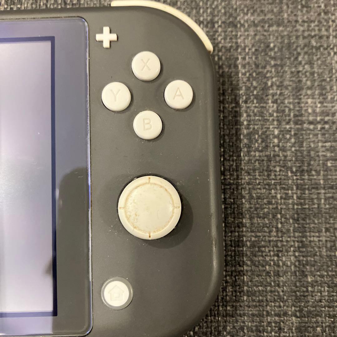 ゆ*ー様 Switch Lite グレー 本体のみ 動作確認済み カバー付き