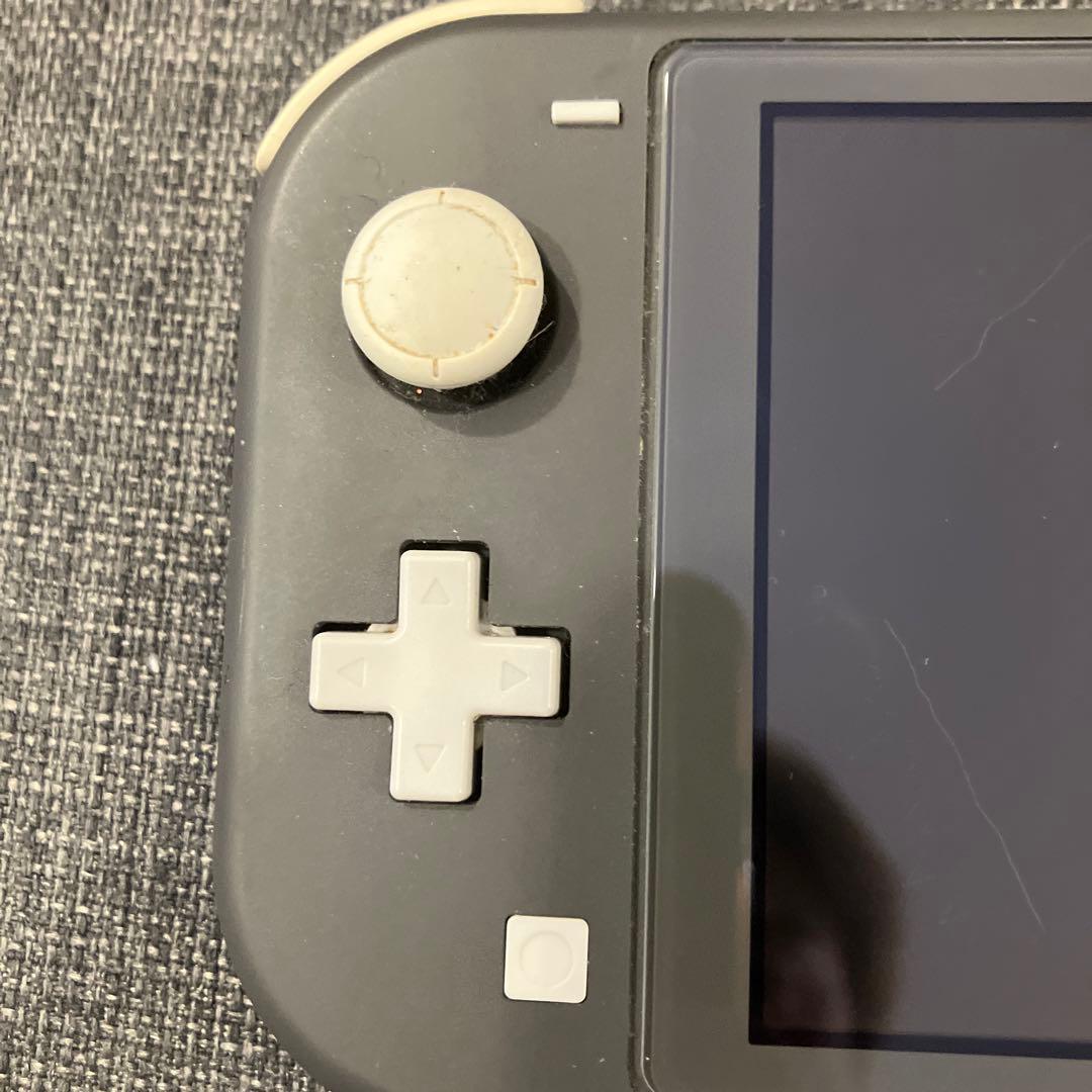 ゆ*ー様 Switch Lite グレー 本体のみ 動作確認済み カバー付き