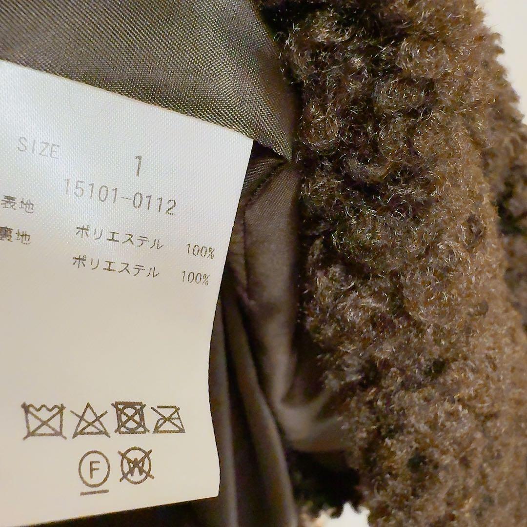 【未使用品】CLANE DOUBLE LONG BOA COAT