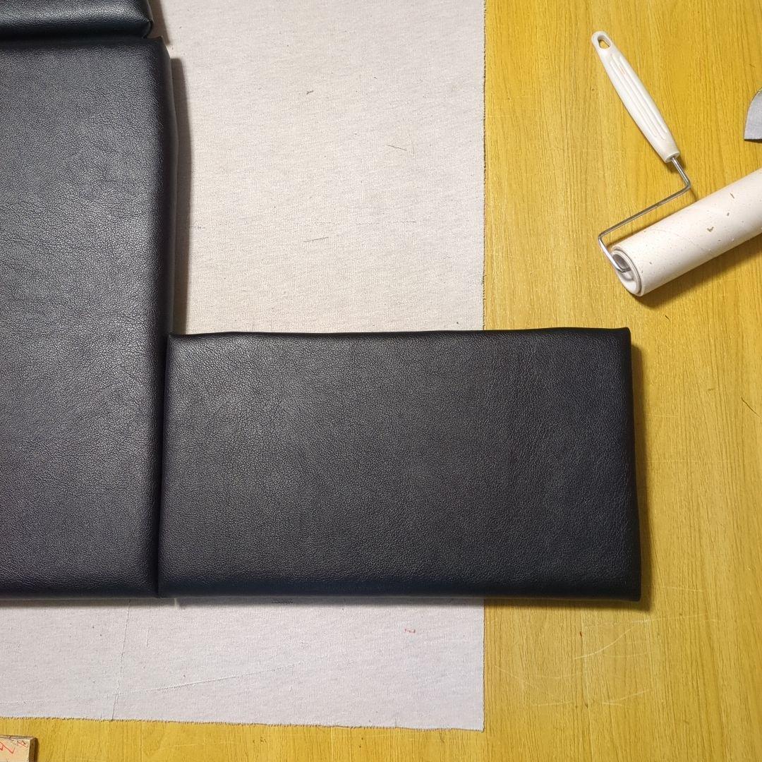 【ふどりん】フラット4点セット【ブラックレザー】