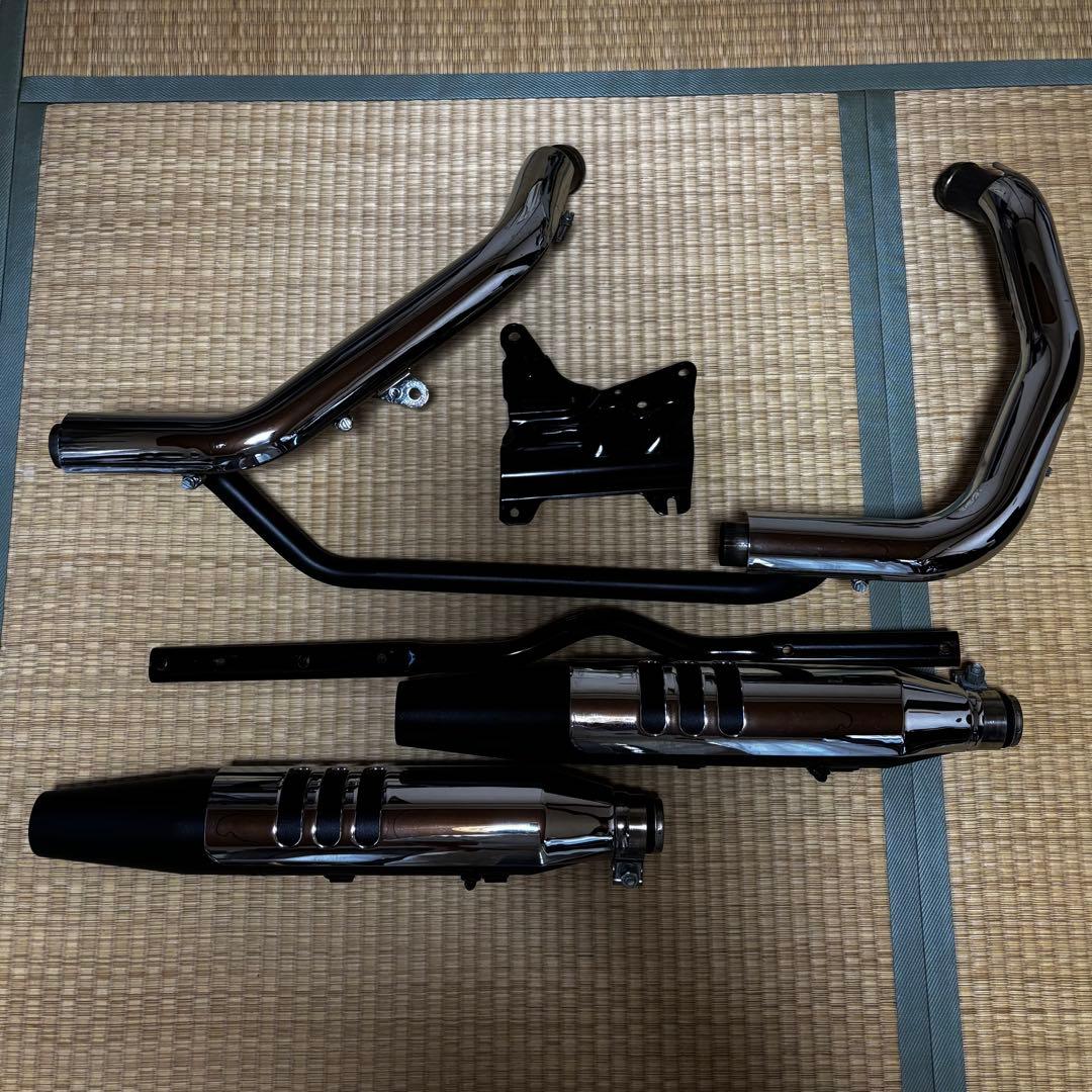 純正マフラー　スポーツスター