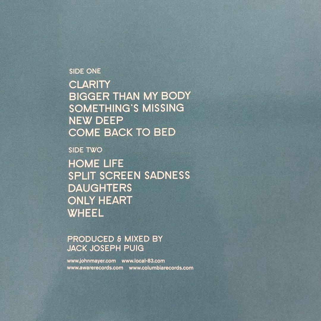 John Mayer / Heavier Things LPレコード