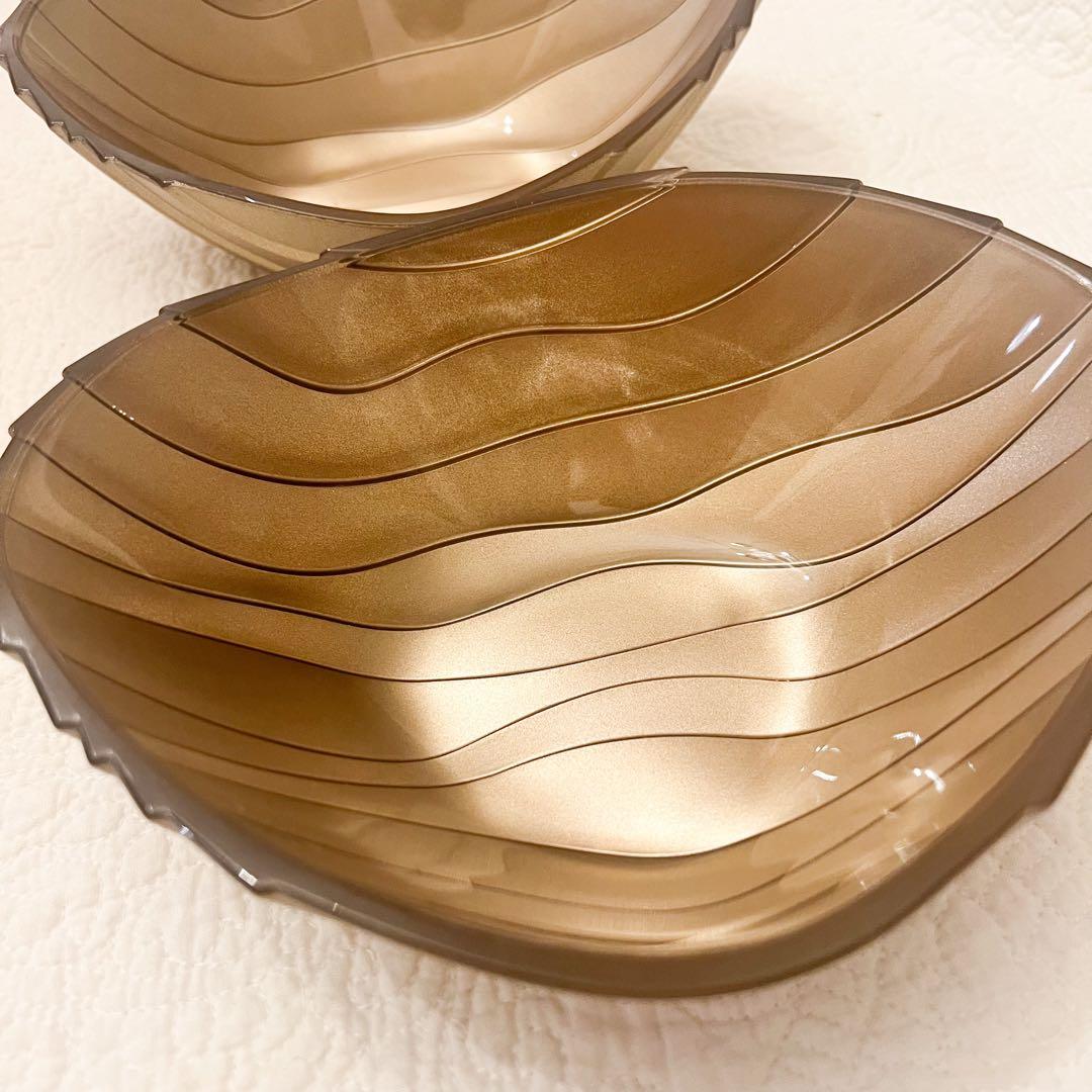 55 ナハトマン サハラ ボウル 2個 20cm×15cm 高級 ゴールド