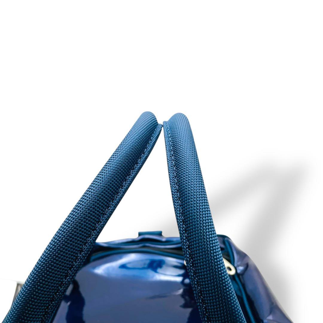 新品同様 Munsingwear ボストンバッグ エナメル 2way ゴルフ