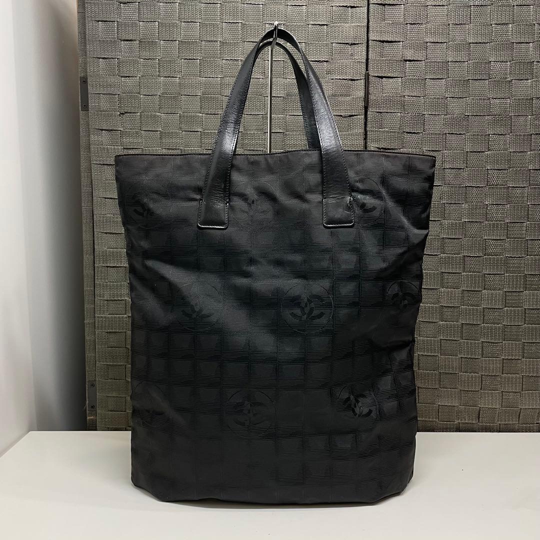 け*)様 CHANEL ニュートラベルライン　ブラック トートバッグ