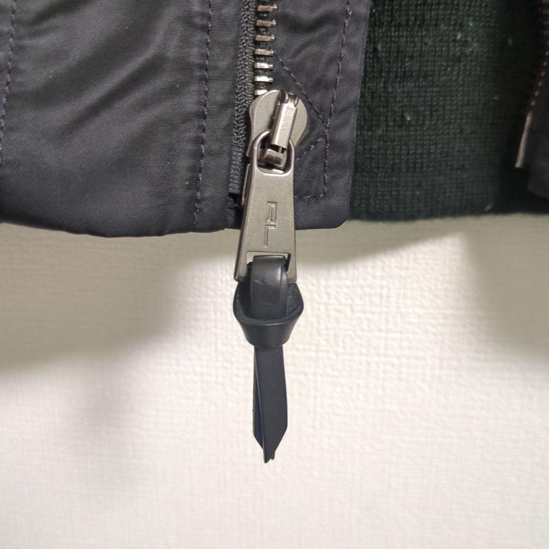 【美品】POLO RALPH LAUREN 　MA-1　現行　ブラック　L