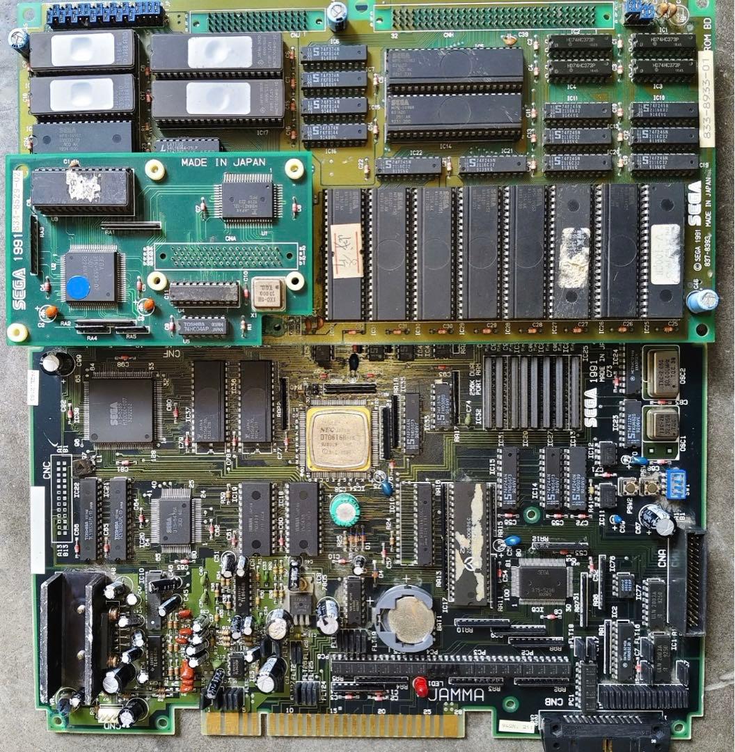 戦斧 ゴールデンアックス デスアダーの復讐 アーケードゲーム基板 純正品