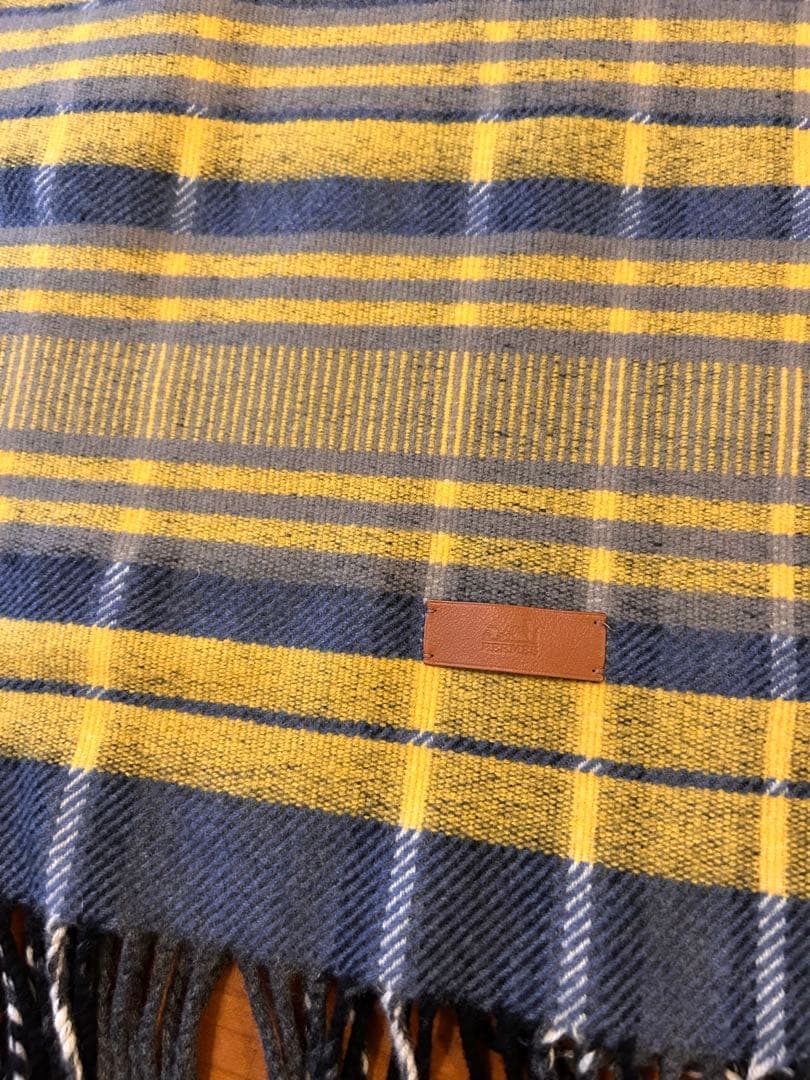 エルメス　大判　ストール　カシミヤ100