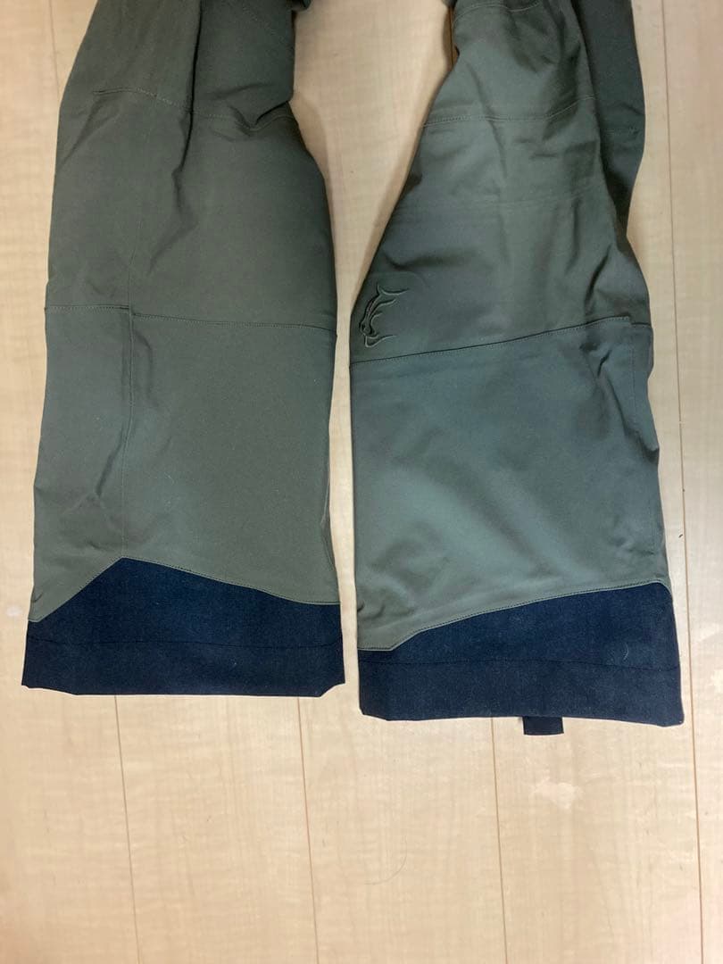 【美品】Teton Bros. TB pants ビブパンツ Sメンズ ブラウン