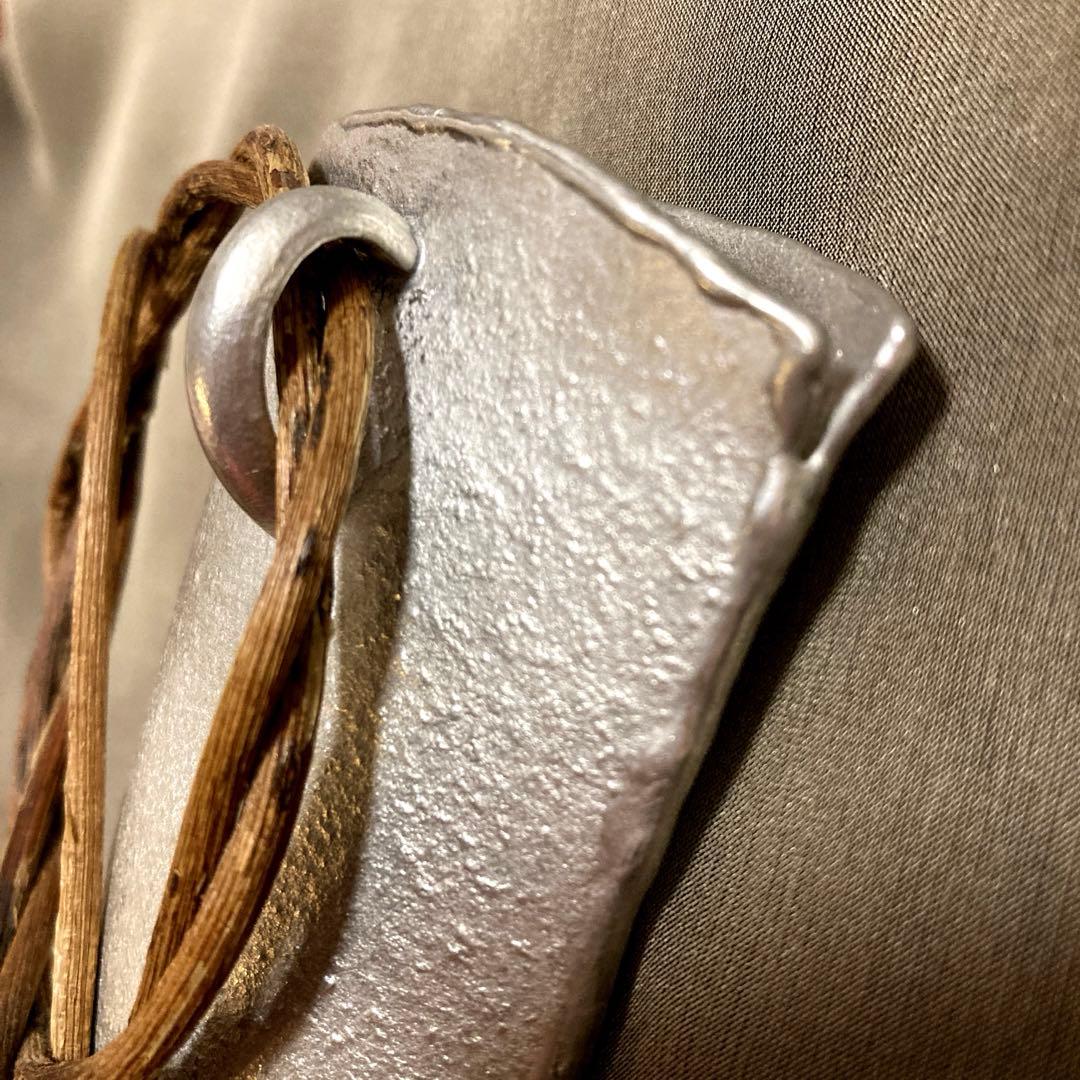 【美品★レア品】清課堂　錫（すず）製　花器