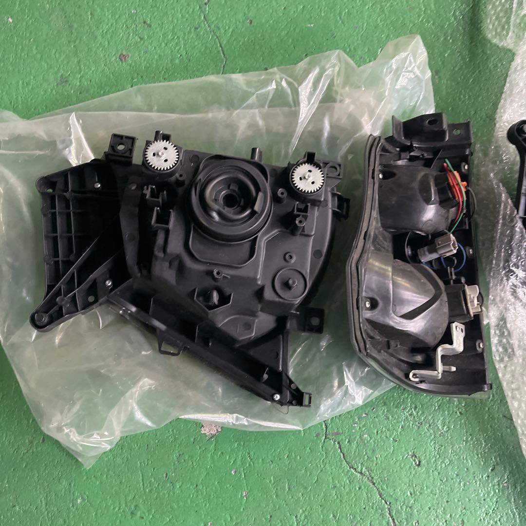 メッキエアロ付き PMエルフ ヘッドライト ウィンカー エアロ　いすず