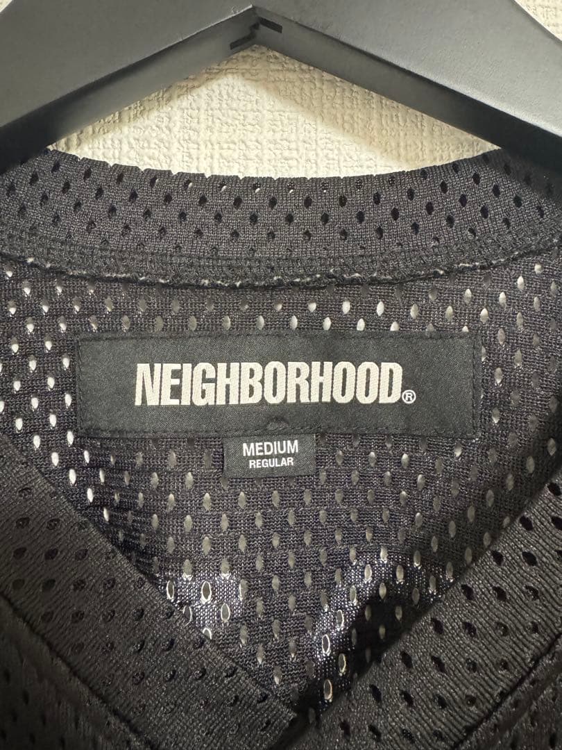 NEIGHBORHOOD メッシュシャツ ブラック M 94番