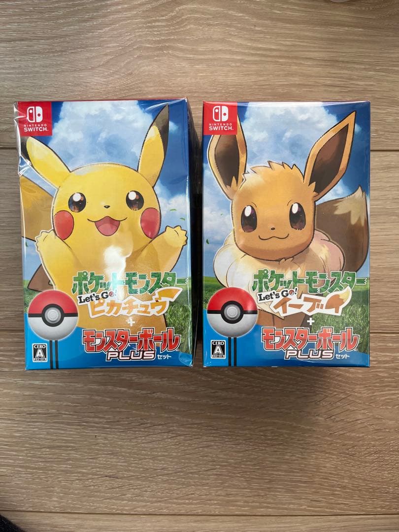 ポケットモンスターレッツゴーピカチュウ　イーブイ+モンスターボールPLUSセット