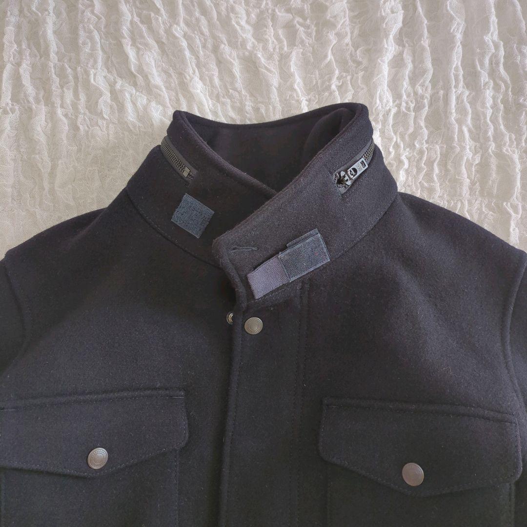 ユナイテッドアローズ モンキータイム 2way ミリタリージャケット ウール L