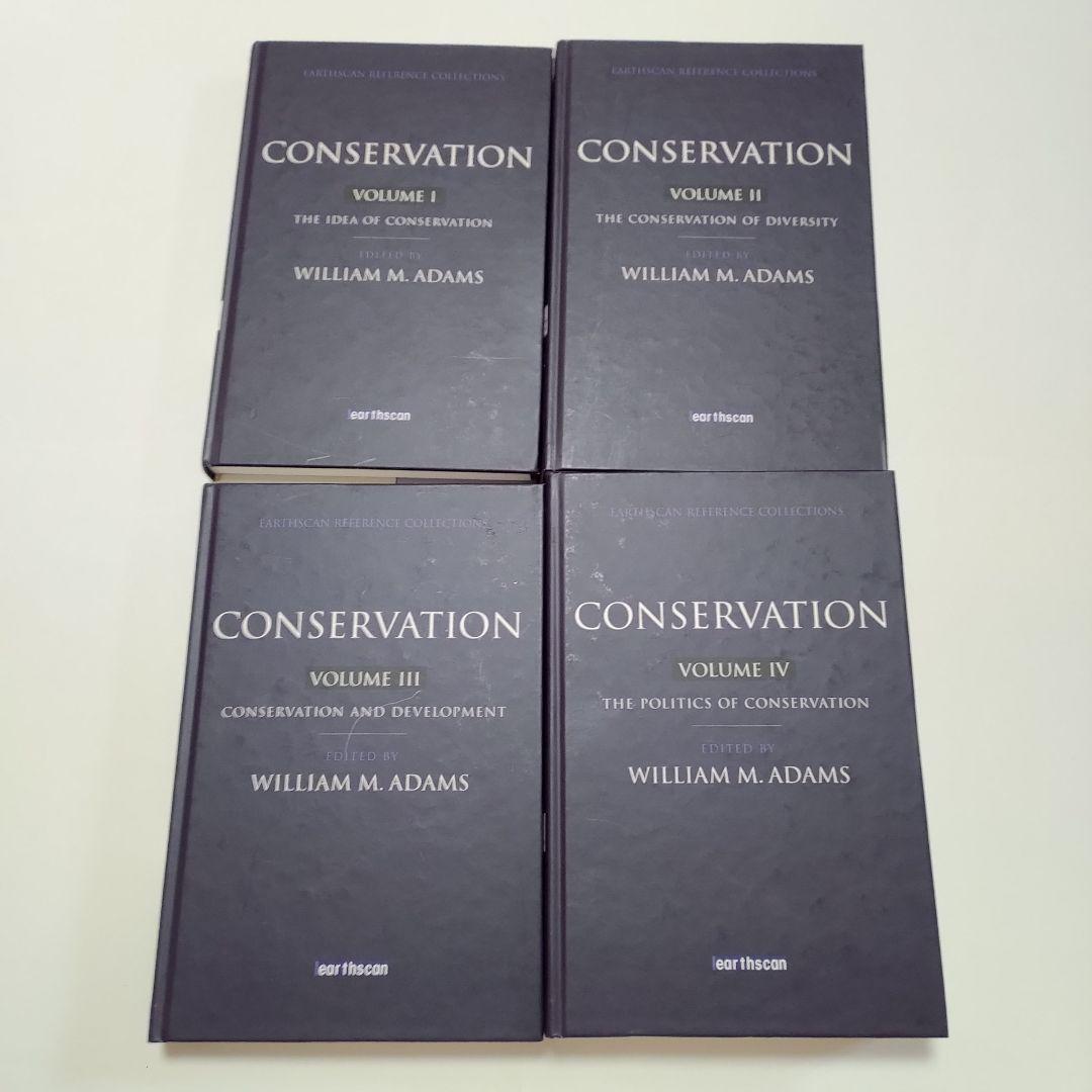 自然保護（全４巻） Conservation (4-Volume Set)
