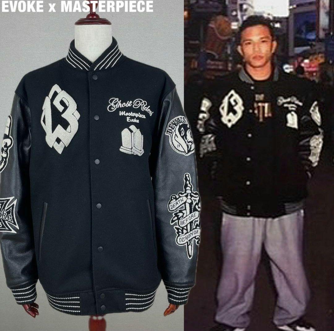 超激レア山本kid着EVOKE x MASTERPIECE スタジャンBBOY
