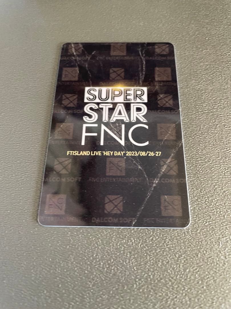 【superstarfnc超貴重】ホンギトレカ2023ソウルコン限定非売品トレカ