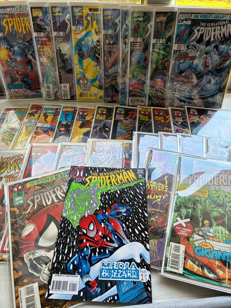 アメコミ Spider man 全巻 36冊 スパイダーマン　マーベル　リーフ