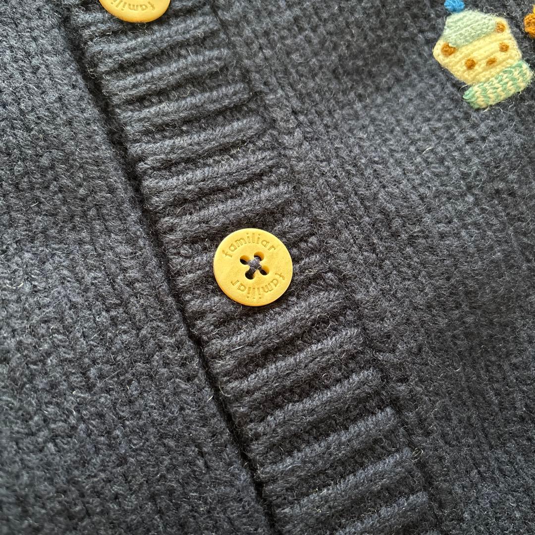 ファミリア　ニットアウター